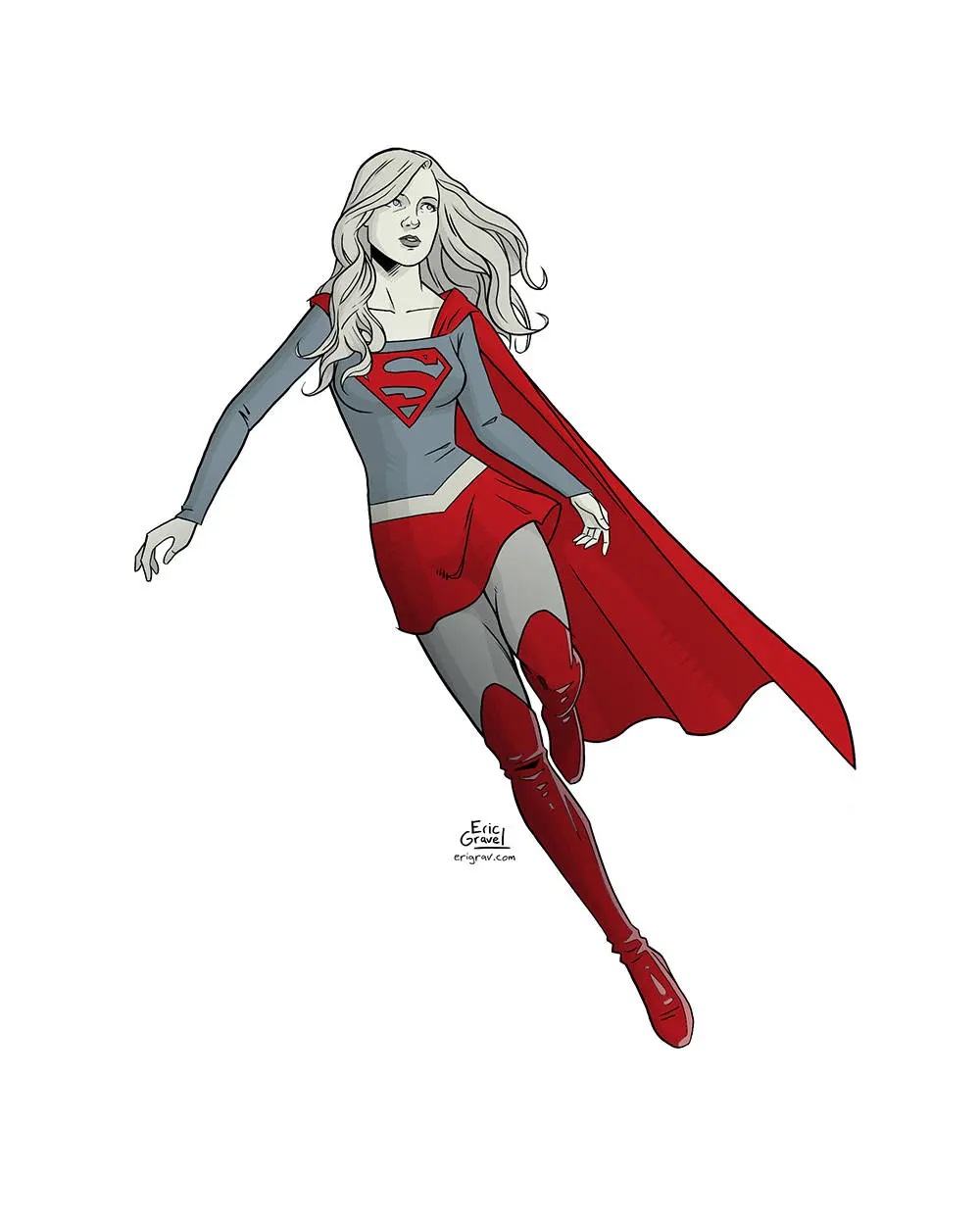 Supergirl Fan Art Print.jpg