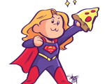 Supergirl Pizza Flight.png