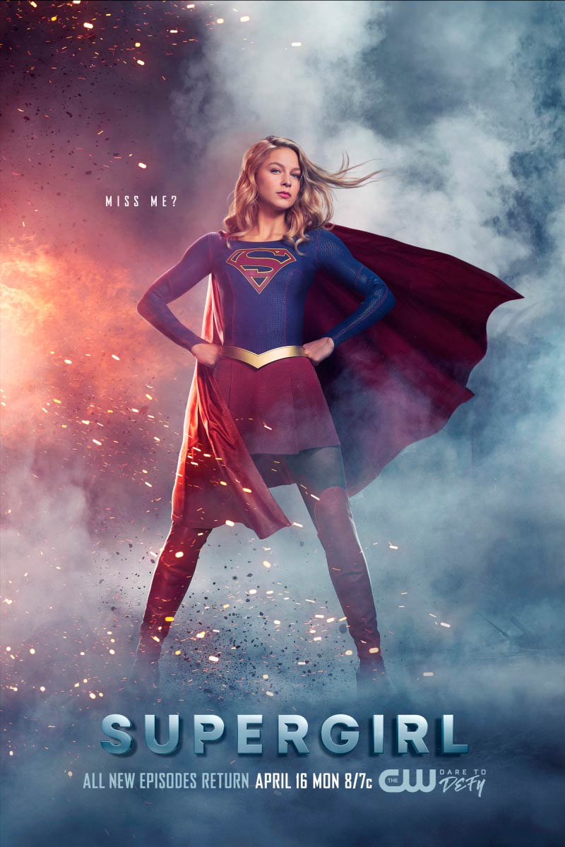 1153 supergirl season 3 2nd half poster