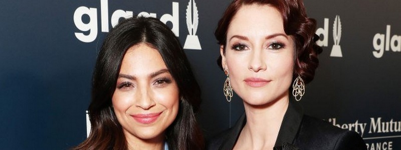 Chyler & Floriana at GLAAD Awards